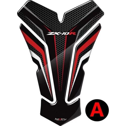 3D ZX10R Tank ZX-10R Resin Motorcycle Tank Pad Protector Sticker Case for KAWASAKI ZX10R ZX-10R Year General Models