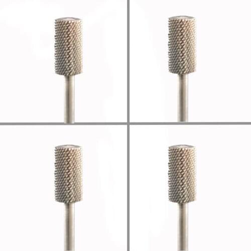 4pcs Carbide Nail Drill Bit - Small Barrel Bit - F