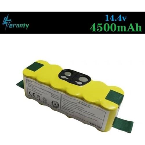 Teranty Power 14.4v 3500mAh Replacement Battery Extended-for iRobot Roomba 500 600 700 800 Series Vacuum Cleaner 785 530 560 650