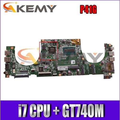 CN-0K0PF0 0Y8VHY DAJW8CMB8E1 For DELL P41G Vostro 14 5470 5439 P41G V5470 Laptop motherboard With i7 CPU + GT740M 100% Test Work