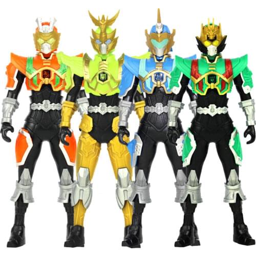 2018 New 15CM Action Figure Dragon Doll Toys Dinosaur Ranger Model Transformation Watch Toy Sword