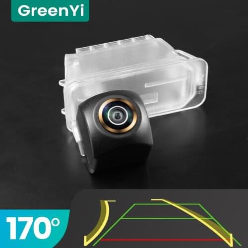 GreenYi Trajectory 170° AHD Car Rear View Camera for Ford Focus Mondeo Kuga Fiesta Escape S MAX S-MAX