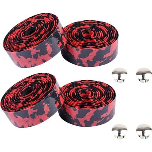 Camouflage Bicycle Handlebar Tapes for Peloton Bike and Peloton Plus Bike Training Bike Bar Tape with Finishing Tapes