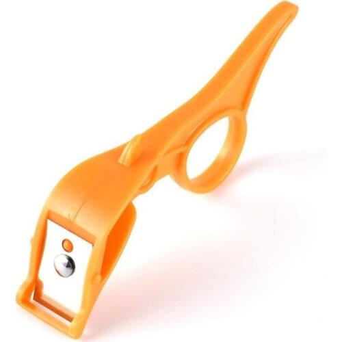 Multi-functional Apple Peeler Kitchen Tool Plastic Ring Fruit Peeler Orange Convenient Peeler Peeling Knife Julienne Cutter