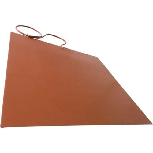 Custom Made 220V 650 x 650MM 2000W Silicone Rubber Heated Hot Bed/Pad/Mat/Plate For 3D Printer With 100K thermistor and Adhesive