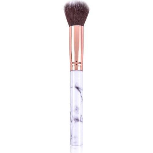 Professional Marbling Face Makeup Brushes Liquid Foundation Blush Loose Powder Highlighter Brush Cosmetic Concealer Beauty Tool