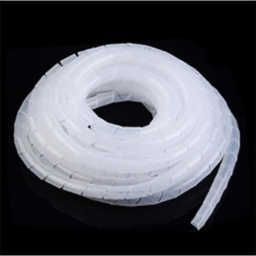 A roll of new spiral wound casing pipe flame-retardant cable protection casing with winding pipe wire casing 4 mm-30mm