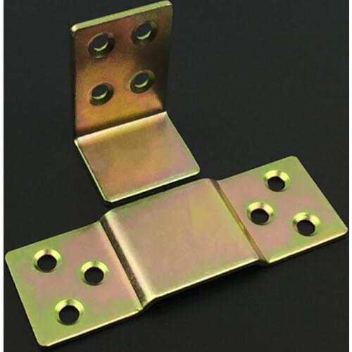 Bed Hinges Bed Plug-in Hardware Pendant Fastener Hinge Fittings Furniture Connector 4pair