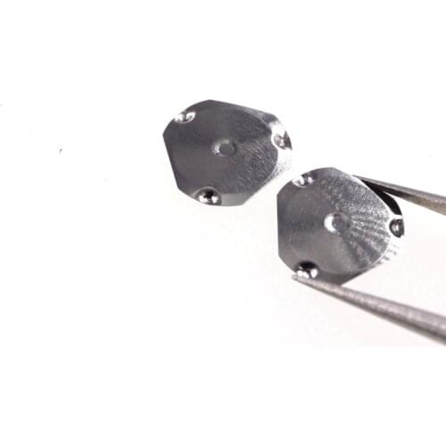 1000pcs 6.0 mm Diameter triangle metal dome Switch Snap Dome Single 250g force SPST No Legs 1P1T Tact Switch