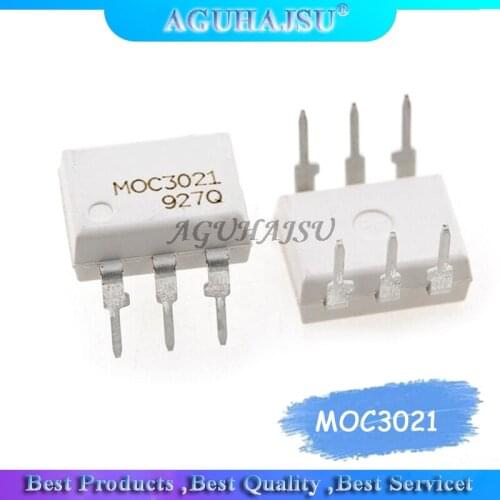 10PCS MOC3021 DIP6 DIP photocoupler new original