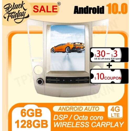 6G + 128GB Android 10 9.7 inch Tesla Style for Hyundai Veracrus Carplay GPS Car Navigation Multimedia Video Player Stereo Radio