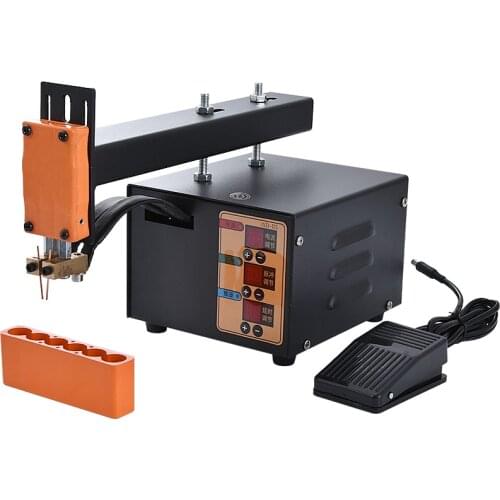 JSD-IIS Point Welding Machine Household Handheld Spot Welding Machine Small Battery Pack Welder Lithium Battery Welder 110V/220V