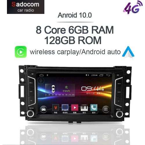 Carplay DSP 4G LTE 7" DSP Android 10.0 Car DVD player 6GB RAM 128GB car radio autoradio GPS For Hummer H3 2006 2007 2008 2009