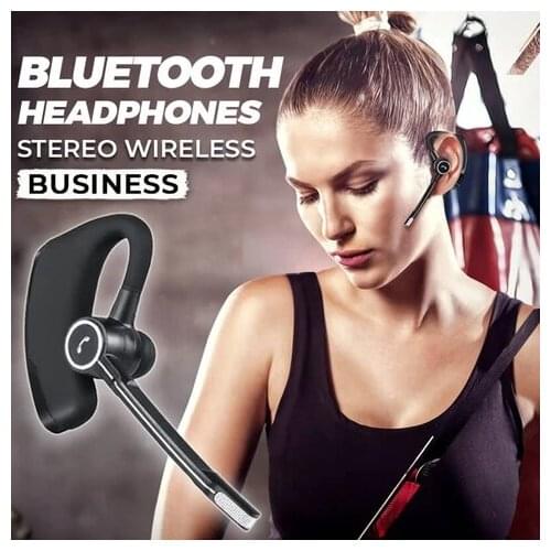 V8 V9 Wireless Bluetooth-compatible Headset HiFi 3D Stereo In-ear Earphones with Call Mic Business Earbud Sports Headphone