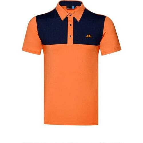 Golf Wear Quick Drying Mens Outdoor Sports Mens Polo Shirt Moisture Absorption and Perspiration Breathable Short Sleeve