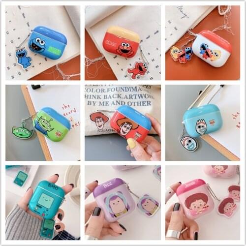 Disney Frozen Princess Cute Soft Earphones Cases for Airpods 1/2 Pro Protective Bluetooth Wireless Earphone Charging Cover