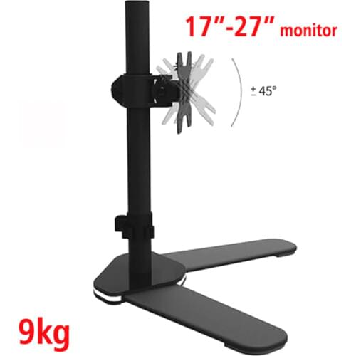 DL-M071 Desktop17-27" BIG base LCD LED single Monitor desktop Holder Arm Full Motion tv mount Loading 9 kgs