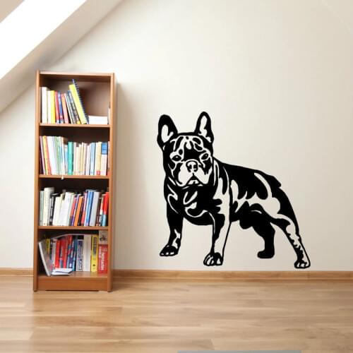 FRENCH BULLDOG DOG vinyl wall art sticker decal