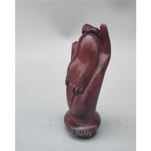 China Wood Carving Hands And Feet Small Statue