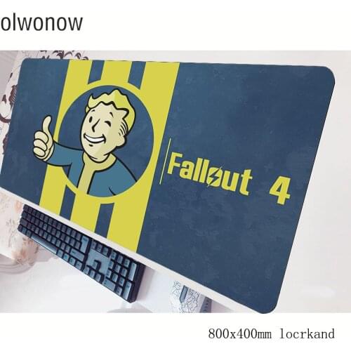 Fallout mouse pad gamer 80x40cm gaming mousepad Personality notbook desk mat Boy Gift padmouse games pc gamer mats gamepad