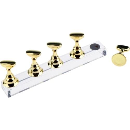 Top False Tips Display Stand Training Practice Holder Nail Art Accessories