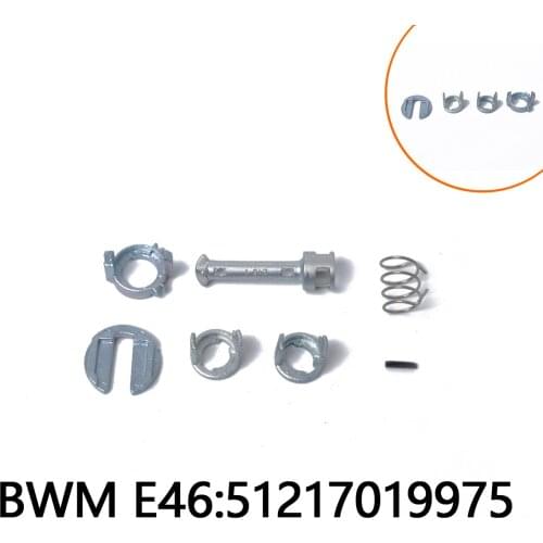 Car Door Lock Cylinder Repair Kit Right and Left for BMW E46 Cabriolet 51218244049