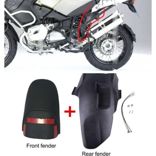 For BMW R1200GS Front & Rear Forward Splash Guard for BMW R1200GS & for Adventure 2005-2013 Oil Cooled Models After Market