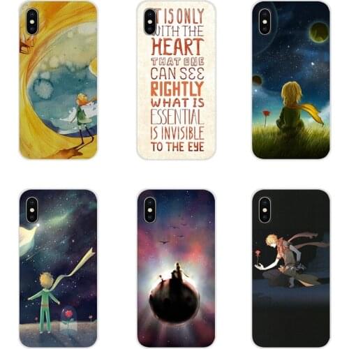 Transparent TPU Shell Cases The Little Prince Rose For Xiaomi Redmi Note 6A MI8 Pro S2 A2 Lite Se MIx 1 Max 2 3 For Oneplus 3 6T