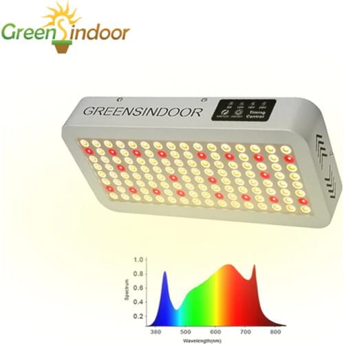 LED Grow Lights Full Spectrum Phyto Lamp With Timer Phytolamp For Orchids Greenhouse Fitolampy For Plants Home Tent Cultivation