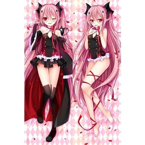 Japan Anime Seraph of the End Owari no Seraph Tepes Krui Pillow Cover Case Hugging Body H2889 Dakimakura