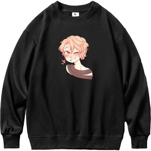 Obey Me Shall We Date Manga Hoodie Women Oversized Crewneck Hoodies Cute Harajuku Fleece Sweatshirts Pullover Clothes