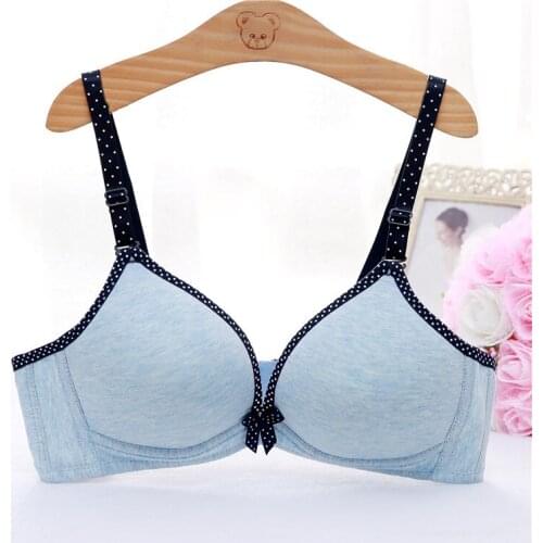 Fashion girl Push Up Bra Sexy Lingerie Women Underwear Seamless cotton Bra gather breast support student girl bra