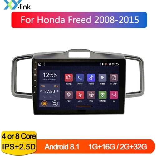 10 inch Android car radio gps navigation system For Honda freed 2008-2015 multimedia player audio stereo accessories no 2 din