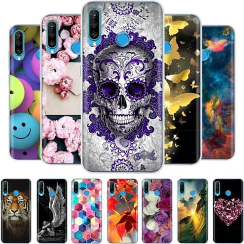 Case For Huawei P30 Lite Back Cover For Huawei P30 Pro VOG-L29 ELE-L29 Soft TPU Cover For Huawei P30 lite P 30 Silicone Bumper