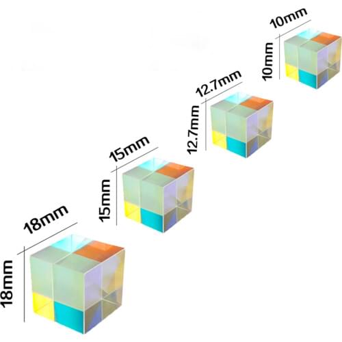 Four sets of combination cube science experiment childrens customized prisms for popular
