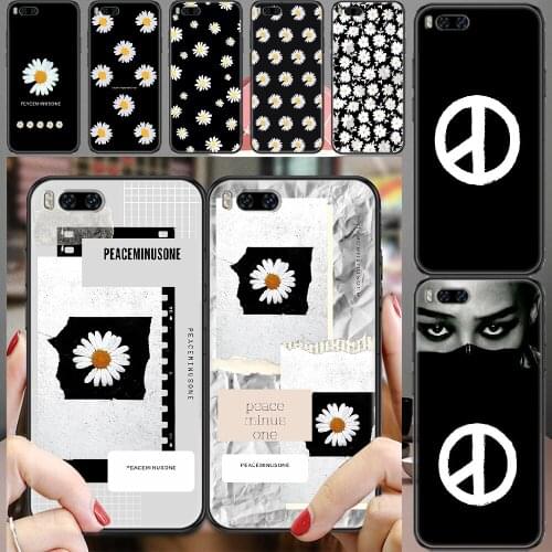 G-DRAGON PEACEMINUSONE Phone case For Xiaomi Mi Max Note 3 A2 A3 8 9 9T 10 Lite Pro Ultra black 3D Etui luxury back soft coque