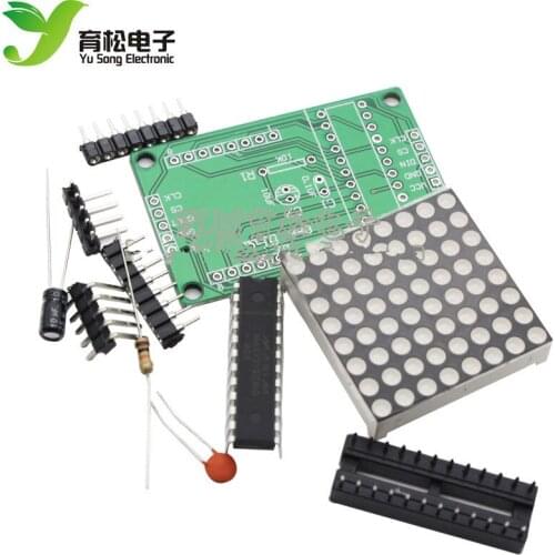 MAX7219 dot matrix display DIY kit module MCU control module