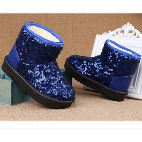 2020 spring autumn winter new thick warm toddlers girls shoes fur lovely baby children kids snow boots hotselling