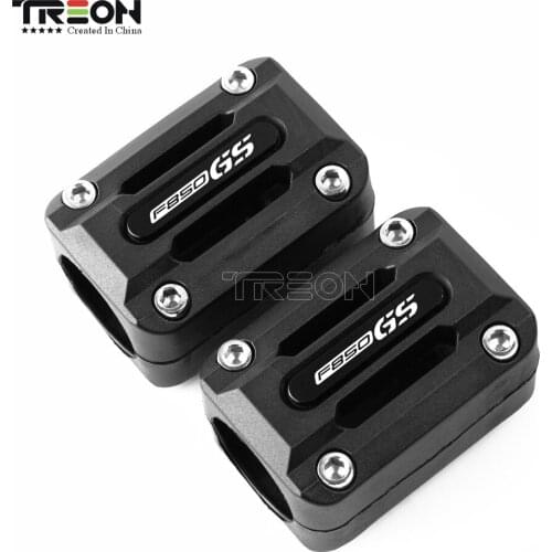 A Pair Motorcycle Accessories Engine Guard Protection Bumper Decorative Block For BMW F850GS All Years