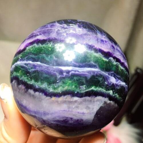 Flourite sphere