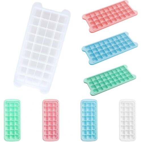 Creative DIY Handmade Ice Cube Trays Food-Grade Easy to Release Silicone Non-stick Ice Cube Molds for Kitchen Supplies