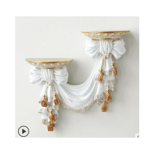 MODERN RESIN WALL VASE+ARTIFICIAL FLOWER WALL HANGING CRAFTS WALL DECORATION PENDANT HOME HOTEL PORCH ORNAMENTS DECOR WALL MURAL