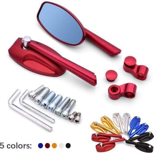 Universal Motorcycle Rear Mirror Motorbike Modification Back Side Mirrors For Honda CBR1000RR CBR1100XX PCX 125 PCX 150 CR80R