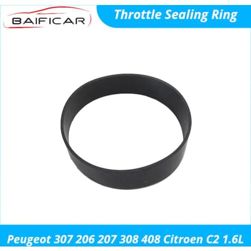 Baificar Brand New Quality Throttle Sealing Ring Intake Pipe Rubber for Peugeot 307 206 207 308 408 Citroen C2 1.6L
