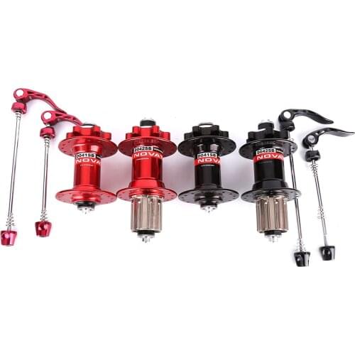 Novatec hub D041SB D042SB disc card brake MTB mountain bike hub bearing bicycle hubs 24 28 32 36 Holes 24h 28h 32h 36h 5 colors