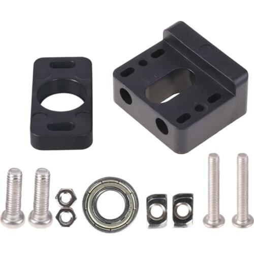 Z Axis Lead Screw Fixing Block Plastic Blocks 3D Printer Lead Screw fix mount For CR-10 Ender 3 Z-Rod Bearing Holder