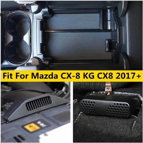 Car Engine Air Intake Inlet Filter Central Control Storage Box Seat Dust Plug AC Vent Trim Fit For Mazda CX-8 KG CX8 2017 - 2021