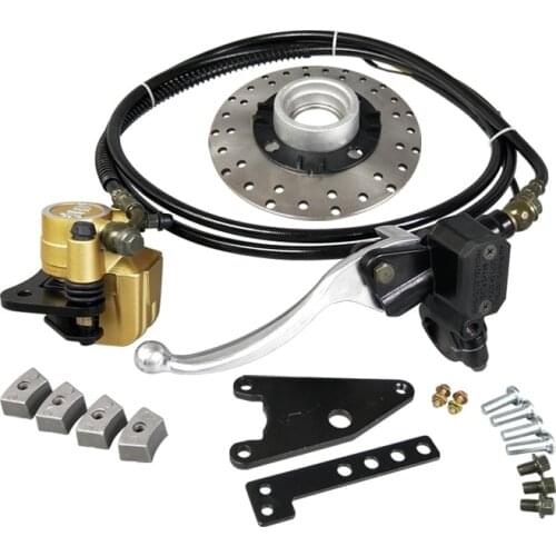 TZ Electric Bicycle Rear Hydraulic Brake Set Motorcycle Brake Brake Assembly Drum Brake Parts