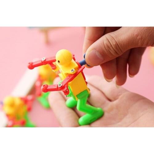 1 PC Children Kids Funny Plastic Clockwork Wind Up Windup Party Toy Gift - Robot