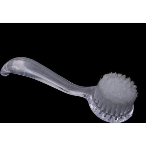 1PC Professional Nail Art Cleaning Brush File Manicure Pedicure Polish Gel Nails Remove Dust Brushes Tools